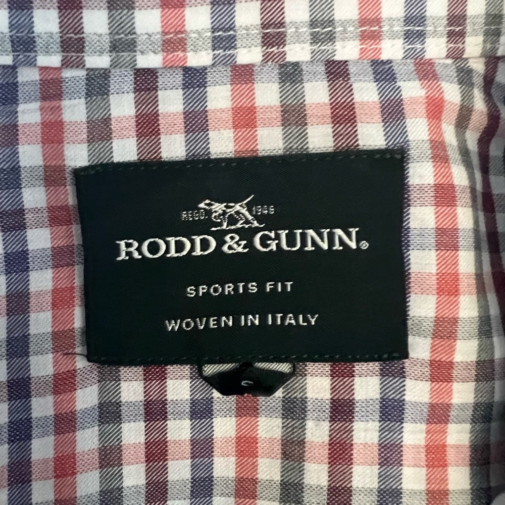 Rodd & Gunn plaid king sleeve shirt - Picture 3 of 4